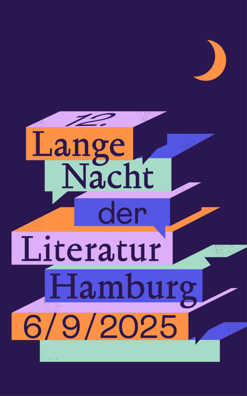 lange nacht der literatur hamburg 2025 start grafik